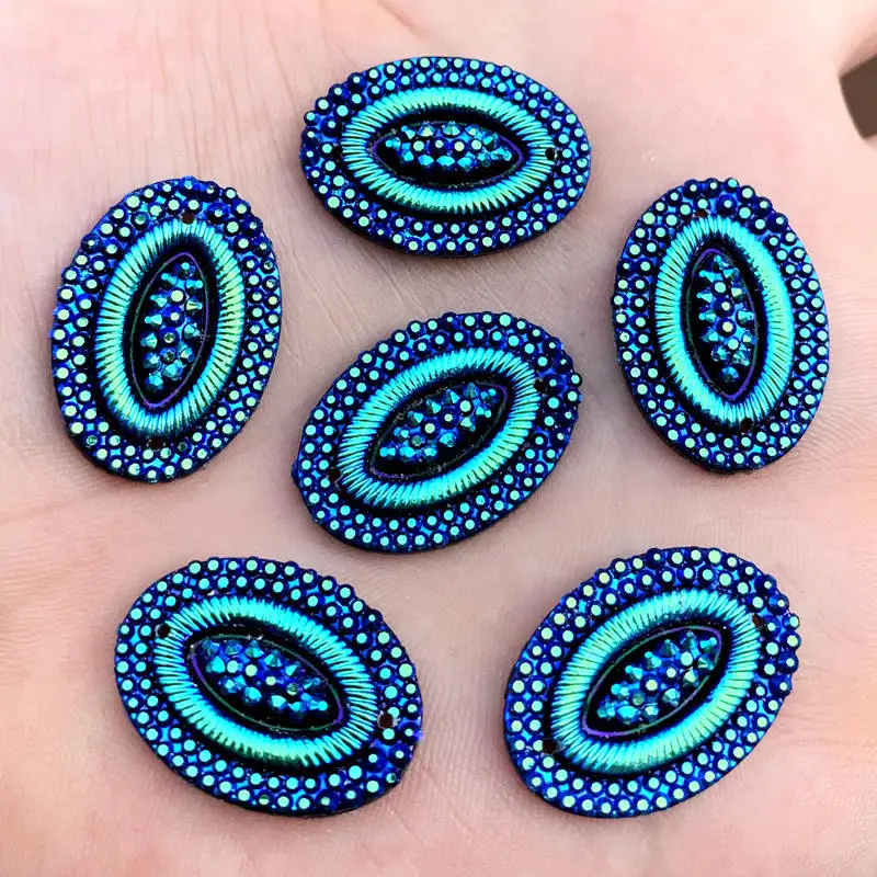 18*25mm Flat Back stones and crystal Resin Rhinestone trim DIY Gems For Costume Button Crafts 40pcs -E454*2
18*25mm Flat Back stones and crystal Resin Rhinestone trim DIY Gems For Costume Button Crafts 40pcs -E454*2