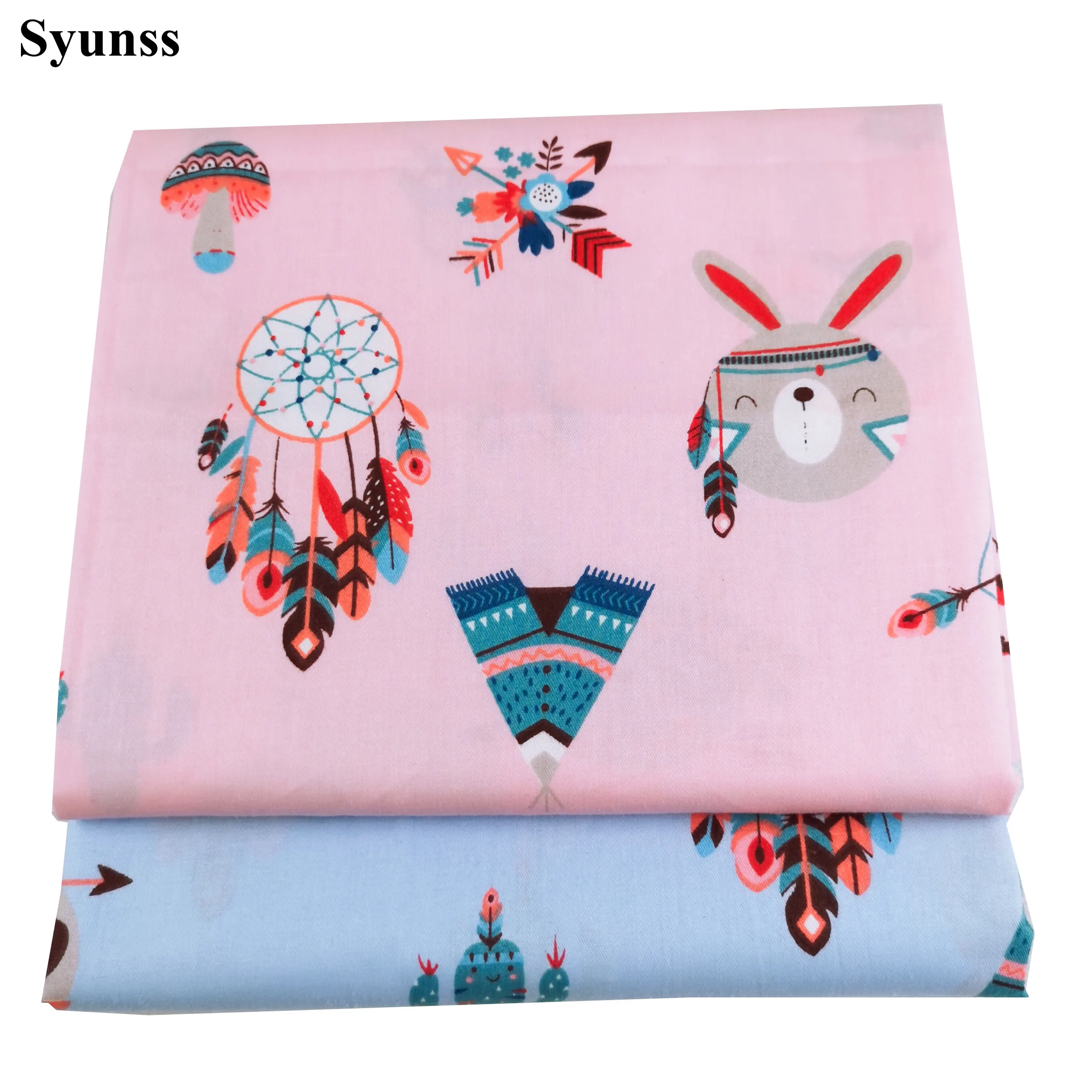 Syunss Pink Blue Cartoon Print Cotton Fabric DIY Tissue Patchwork Telas Sewing Baby Toy Bedding Quilting Tecido The Cloth Tilda
Syunss Pink Blue Cartoon Print Cotton Fabric DIY Tissue Patchwork Telas Sewing Baby Toy Bedding Quilting Tecido The Cloth Tilda