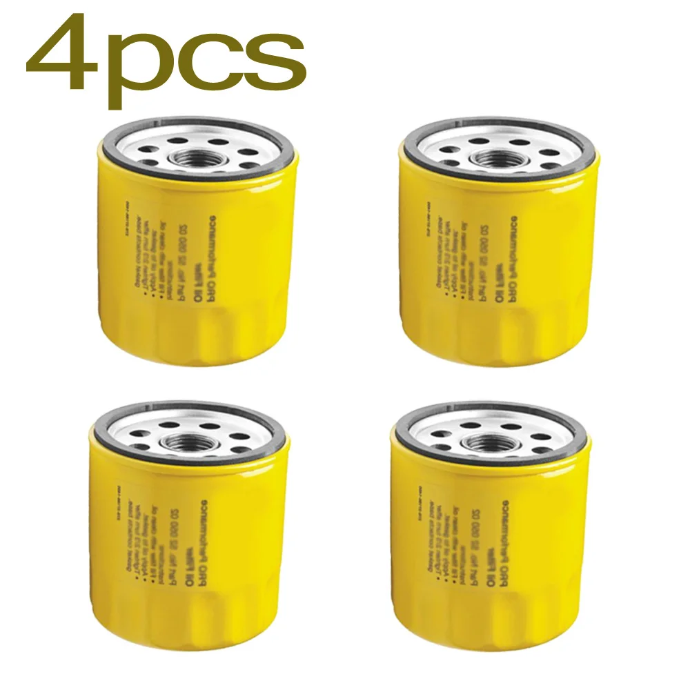 

Accessory 4Pcs For Kohler 52-050-02-S Pro Performance Oil Filter Lawn Mower Related Replacement Portable Useful