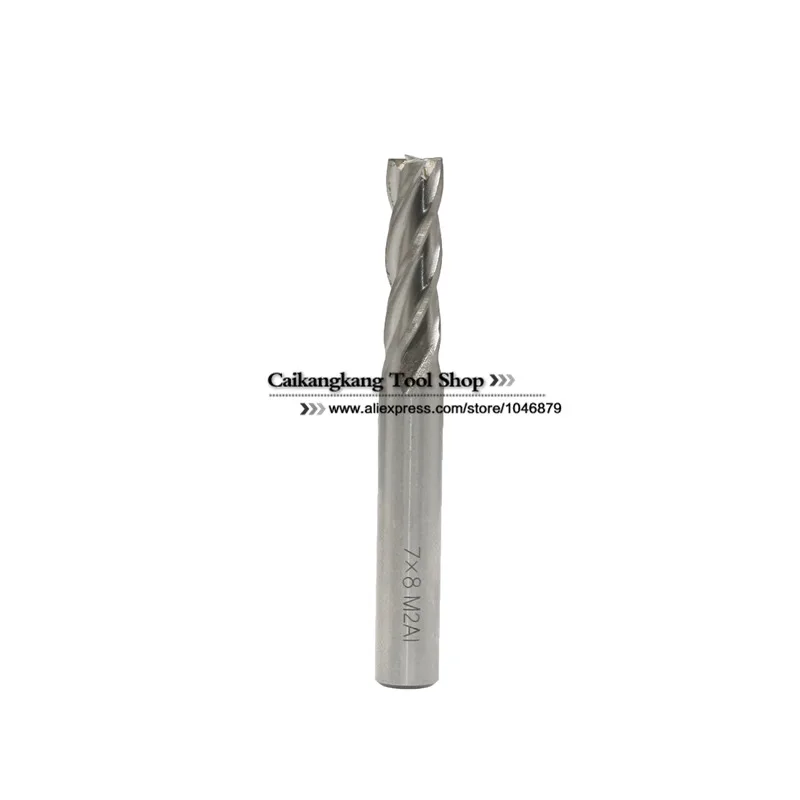New 4 Flutes 4F7*8*22*66mm M2AI Dia 7mm End Mill Router Bit Milling Cutter Machine CNC Drill Tool Super-Hard High Speed Steel
New 4 Flutes 4F7*8*22*66mm M2AI Dia 7mm End Mill Router Bit Milling Cutter Machine CNC Drill Tool Super-Hard High Speed Steel
