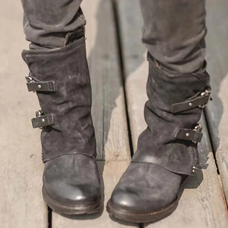 Ladies Zip Size 35-43 Western Motorcycle Boots Shoes Ankle Buckle Nubuck Women's Round Toe Square Heels Martin Boots Shoes
Ladies Zip Size 35-43 Western Motorcycle Boots Shoes Ankle Buckle Nubuck Women's Round Toe Square Heels Martin Boots Shoes