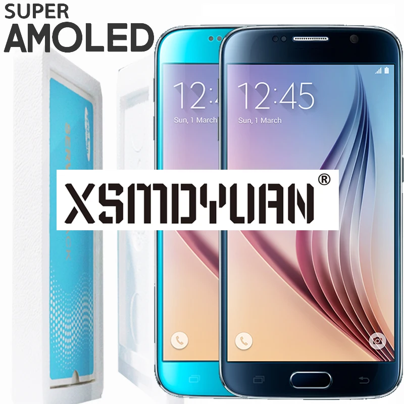 ORIGINAL 5.1'' Display with Burn-Shadow LCD with Frame for SAMSUNG Galaxy S6 G920 G920F Touch Screen Digitizer Assembly
ORIGINAL 5.1'' Display with Burn-Shadow LCD with Frame for SAMSUNG Galaxy S6 G920 G920F Touch Screen Digitizer Assembly