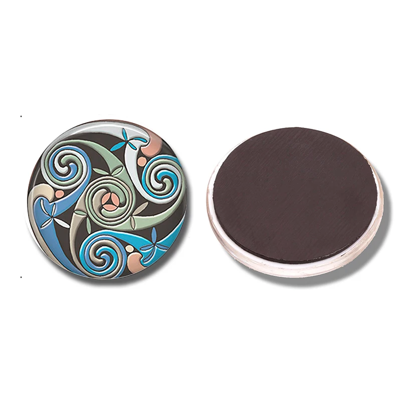 Swirling Triskelion 30 MM Fridge Magnet God Symbolic Glass Cabochon Magnetic Refrigerator Stickers Note Holder Home Decoration
Swirling Triskelion 30 MM Fridge Magnet God Symbolic Glass Cabochon Magnetic Refrigerator Stickers Note Holder Home Decoration