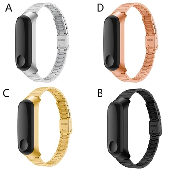 For Mi Band 3 Stainless Steel Strap fashionable decorations Durable Watch Band Replacement Accessories For Xiaomi Wristwatch
For Mi Band 3 Stainless Steel Strap fashionable decorations Durable Watch Band Replacement Accessories For Xiaomi Wristwatch