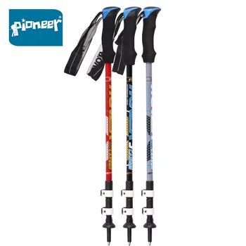 Pioneer 2 Pcs Carbon Fiber Trekking Poles Ultralight Collapsible Quick Lock Hiking Walking Sticks 3 Color
Pioneer 2 Pcs Carbon Fiber Trekking Poles Ultralight Collapsible Quick Lock Hiking Walking Sticks 3 Color