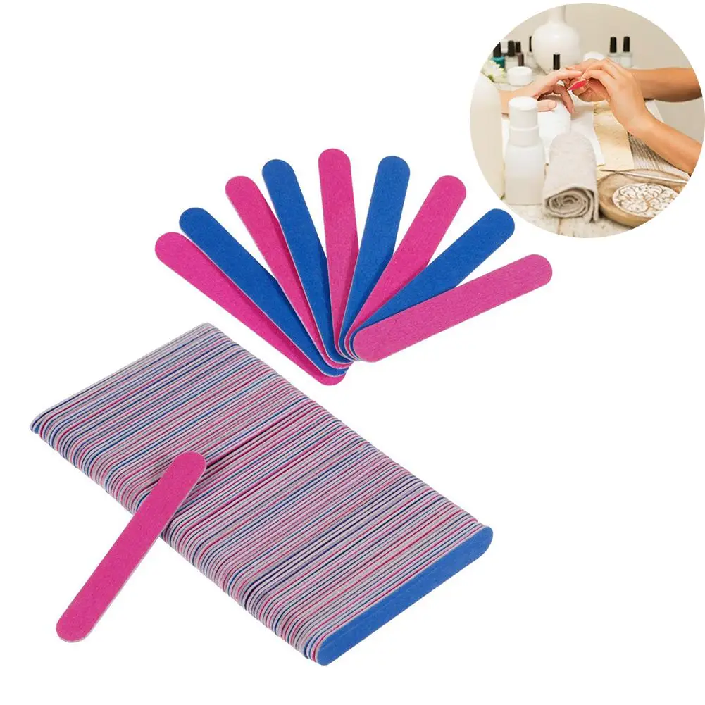 HOT SALE! 100Pcs Home Beauty Salon Double-Sided Disposable Nail File Emery Shaping Board
HOT SALE! 100Pcs Home Beauty Salon Double-Sided Disposable Nail File Emery Shaping Board