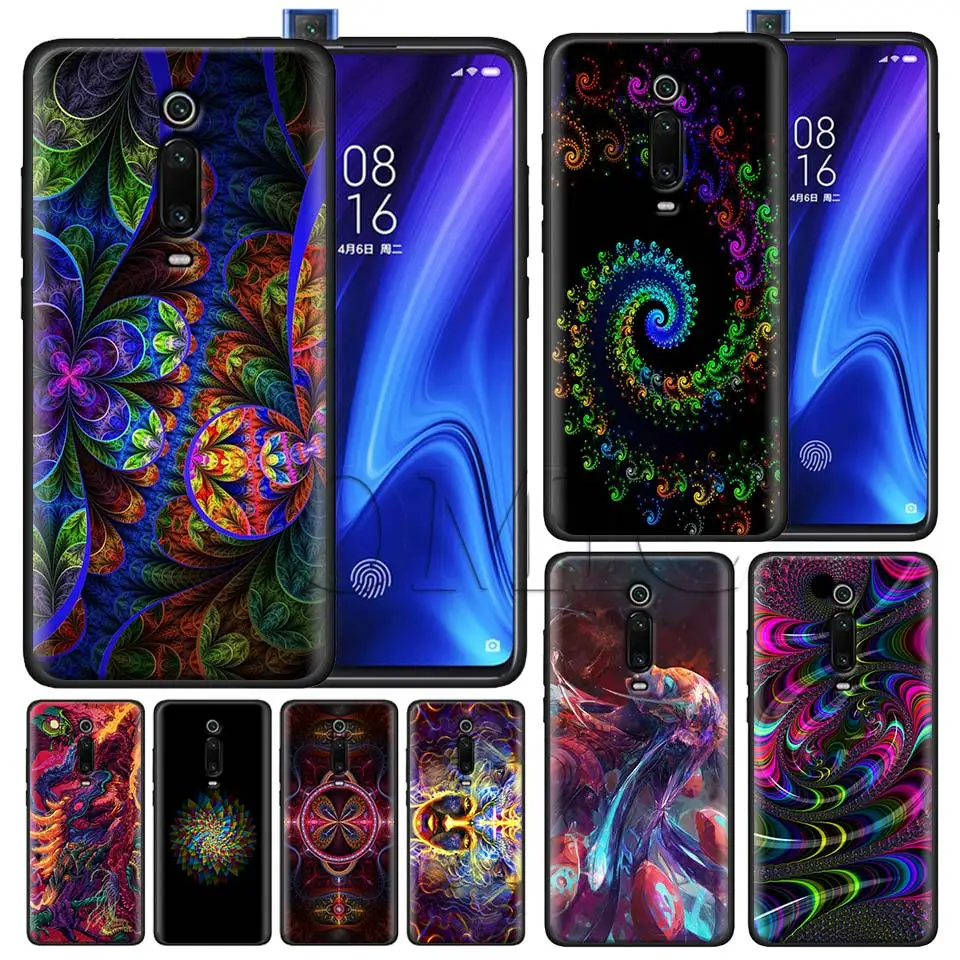 Colorful Fractal Cover Black Case for Xiaomi Redmi Note 7 7s K20 5 6 Pro Redmi 6 6 5 5Plus 4X S2 Y3 Silicone Soft Case
Colorful Fractal Cover Black Case for Xiaomi Redmi Note 7 7s K20 5 6 Pro Redmi 6 6 5 5Plus 4X S2 Y3 Silicone Soft Case