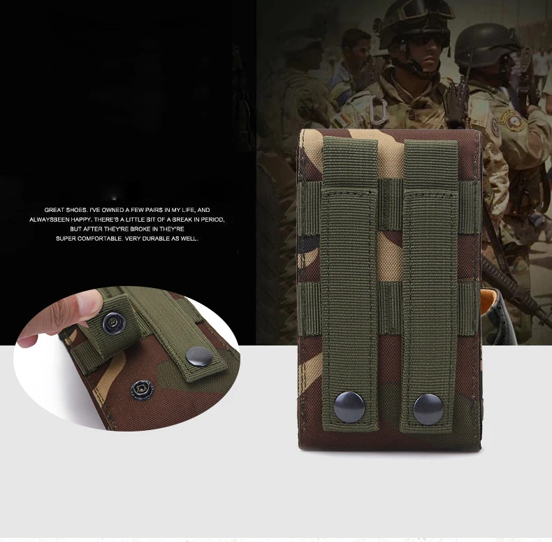 Waterproof Outdoor Camouflage Waist Bag Suitable for Outdoor Sport Activity 8 Waterproof Outdoor Camouflage Waist Bag Suitable for Outdoor Sport Activity 13