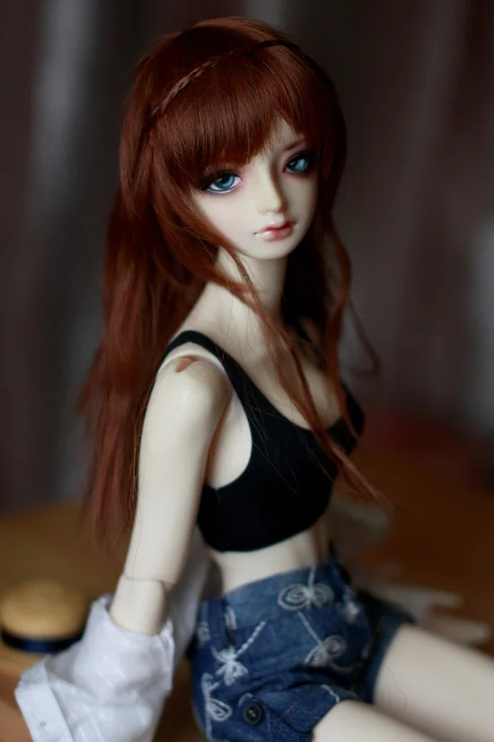 BJD doll underwear black corsage small vest for 1/4 MSD MDD colthes | Игрушки и хобби