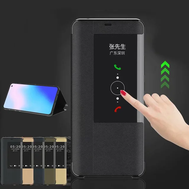 Leather window view smart flip cover for Huawei P20 P30 Pro P10 Plus P20 lite sleep wake function cover for Mate 20 10 9 Pro 20X
Leather window view smart flip cover for Huawei P20 P30 Pro P10 Plus P20 lite sleep wake function cover for Mate 20 10 9 Pro 20X