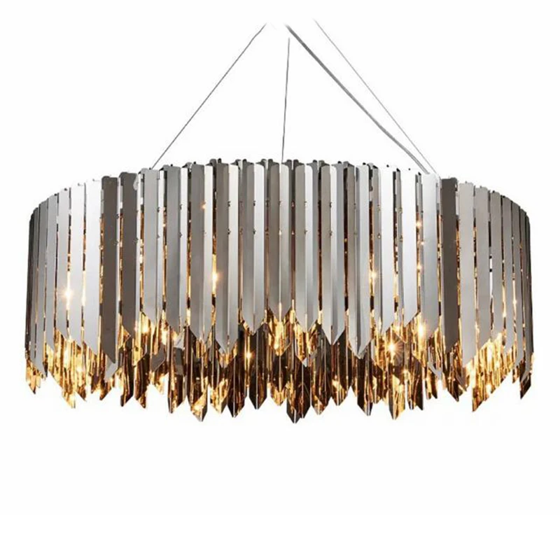 New round Manggic modern chandelier light hanging lamp AC110V 220 V Lights of the living room of the gold / silver room
New round Manggic modern chandelier light hanging lamp AC110V 220 V Lights of the living room of the gold / silver room