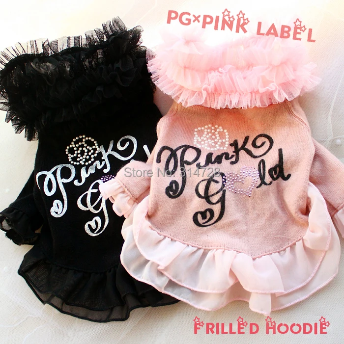 Free shipping dog clothes sweater chiffon princess lace jersey knit hooded pet cane vestiti ropa perro mascotas roupa cachorro
Free shipping dog clothes sweater chiffon princess lace jersey knit hooded pet cane vestiti ropa perro mascotas roupa cachorro