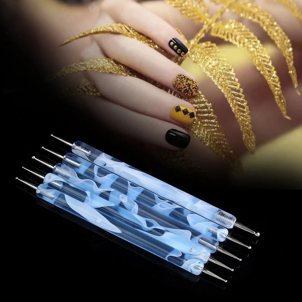 2Pcs Nail Art Painting Draw Brush Dotting Pen Tools Decoration for UV Gel DIY Makeup Tools Nail Care
2Pcs Nail Art Painting Draw Brush Dotting Pen Tools Decoration for UV Gel DIY Makeup Tools Nail Care