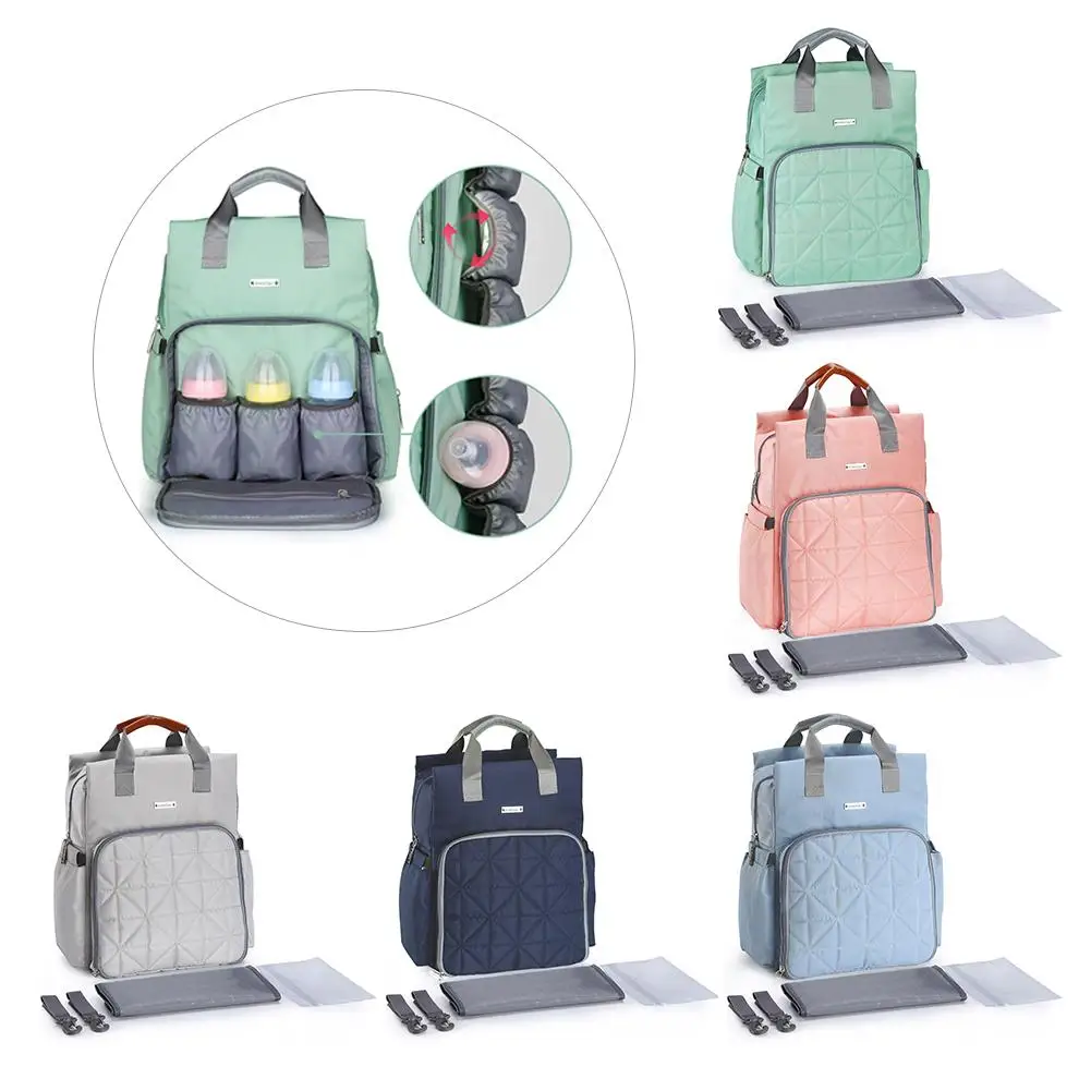 Multi-functional Large Capacity Waterproof Washable Mummy Bag Travel Nappy Tote Backpack Baby Diaper Bag With Stroller Straps
Multi-functional Large Capacity Waterproof Washable Mummy Bag Travel Nappy Tote Backpack Baby Diaper Bag With Stroller Straps
