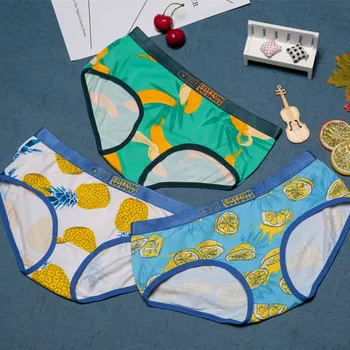 Fashion Personality Cartoon Panties Sexy Seamless Fruit Print Women Underwear Low Waist Soft Original Design Calcinha Lingerie
Fashion Personality Cartoon Panties Sexy Seamless Fruit Print Women Underwear Low Waist Soft Original Design Calcinha Lingerie
