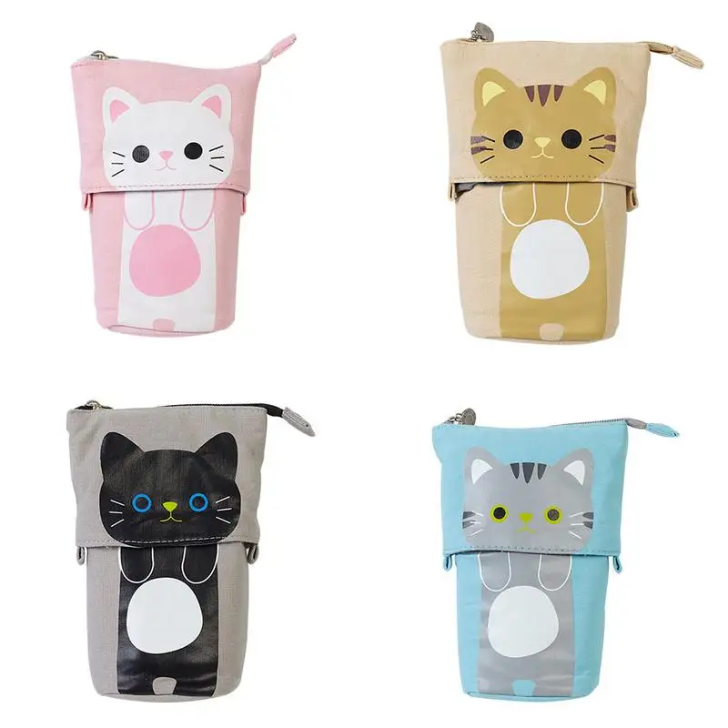 Cute Cartoon Simple Multifunctional Smooth Zipper Student Canvas Pen Bag Pencil Case Storage Supplies For Students Children
Cute Cartoon Simple Multifunctional Smooth Zipper Student Canvas Pen Bag Pencil Case Storage Supplies For Students Children