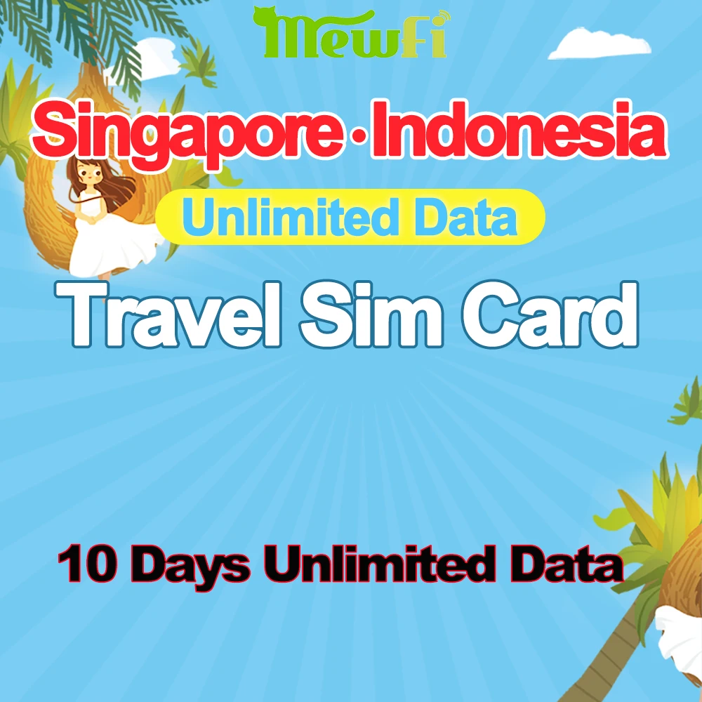 Mewfi Starhub/Three Singapore/Indonesia Travel Sim Card 10 Days Unlimited Data Without Call Native Triple Mobile Phone Sim Card
Mewfi Starhub/Three Singapore/Indonesia Travel Sim Card 10 Days Unlimited Data Without Call Native Triple Mobile Phone Sim Card