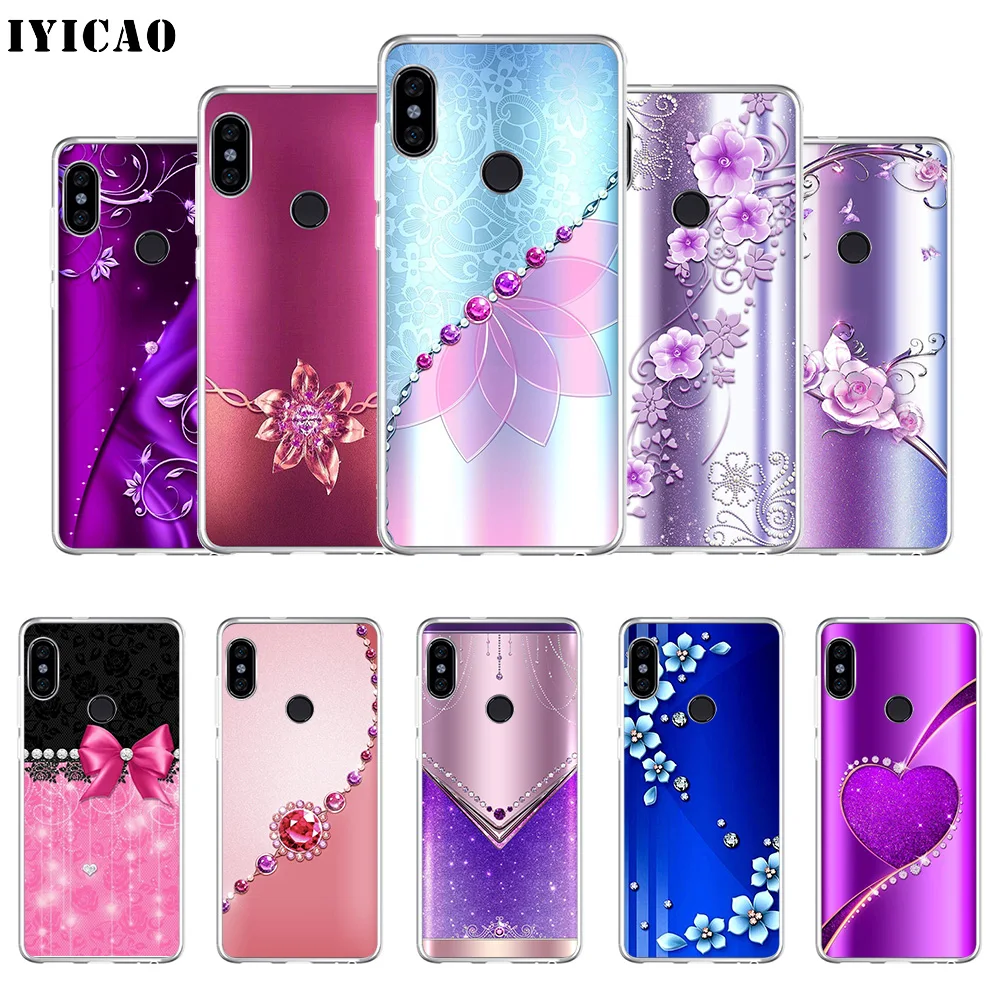 IYICAO Crystal Rhinestone Flower print Soft Silicone Phone Case for Xiaomi Redmi 4A 5A 6A Note 7 6 5 Pro Plus Redmi 4X 5A Prime
IYICAO Crystal Rhinestone Flower print Soft Silicone Phone Case for Xiaomi Redmi 4A 5A 6A Note 7 6 5 Pro Plus Redmi 4X 5A Prime