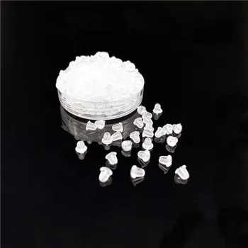 500/1000pcs Clear Rubber Soft Silicone Nuts Earring Backs Stopper Jewelry Components Diy Clips On Earrings Findings Accessories
500/1000pcs Clear Rubber Soft Silicone Nuts Earring Backs Stopper Jewelry Components Diy Clips On Earrings Findings Accessories