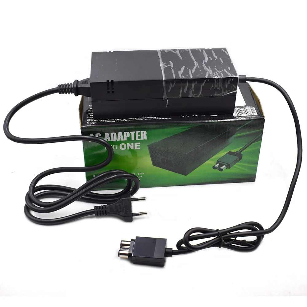 High-power AC Adapter Charger Power Supply Cable Cord for Xbox One 500G~1T Capacity Console with US /UK/ EU/AU Plug Optional
High-power AC Adapter Charger Power Supply Cable Cord for Xbox One 500G~1T Capacity Console with US /UK/ EU/AU Plug Optional