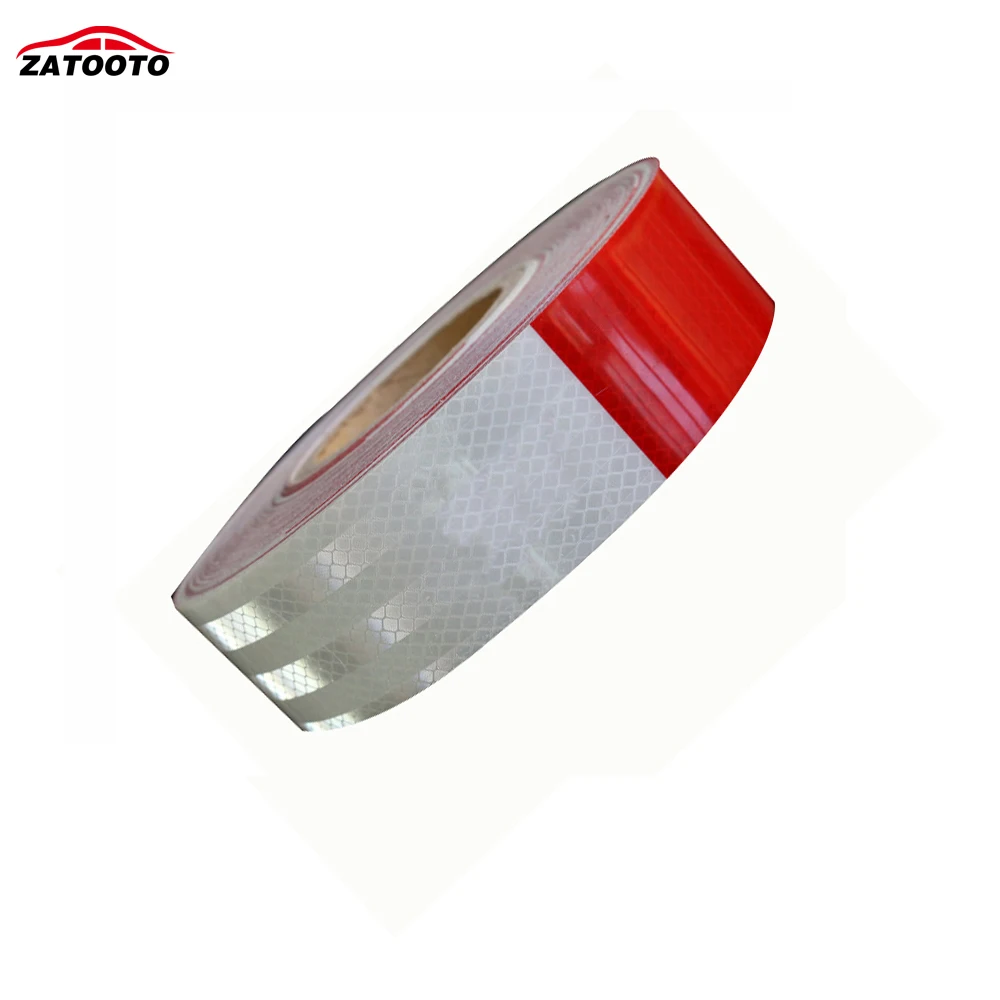 ZATOOTO 2"*147' High Quality Red/white Reflective Warning Conspicuity Tape conspicuity strips Reflective Material
ZATOOTO 2"*147' High Quality Red/white Reflective Warning Conspicuity Tape conspicuity strips Reflective Material