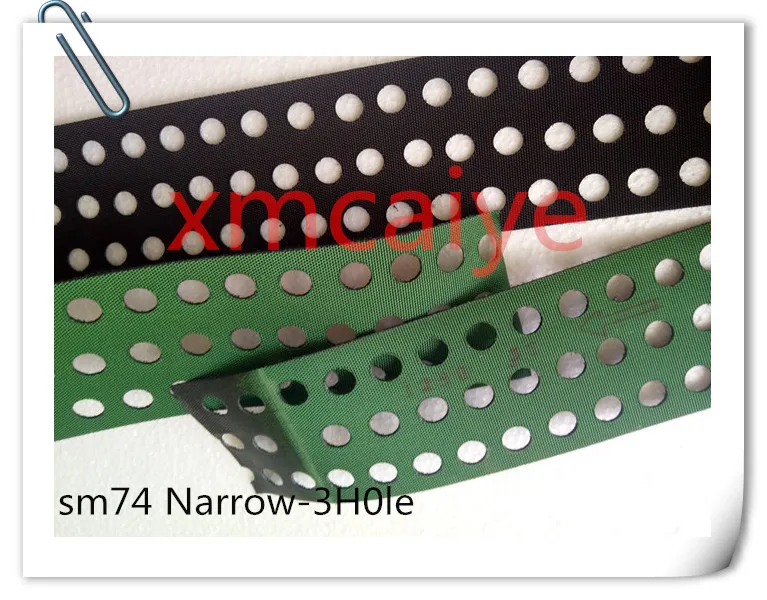 2 piece SM74 Narrow-3H0le feeder delivery belt , M2.020.018 printing machine spare
2 piece SM74 Narrow-3H0le feeder delivery belt , M2.020.018 printing machine spare