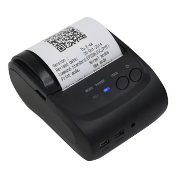 Mini Bluetooth Printer Thermal Receipt Printer 58mm Pocket Printer POS Thermal Receipt Printer for IOS Android Windows
Mini Bluetooth Printer Thermal Receipt Printer 58mm Pocket Printer POS Thermal Receipt Printer for IOS Android Windows