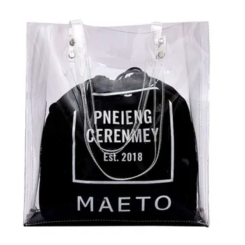 Handbag Fashion Women Casual Girls High Shoulder Bags Hot Shoulder Bag Jelly Color Korean Letter Printing Large Capacity Tote
Handbag Fashion Women Casual Girls High Shoulder Bags Hot Shoulder Bag Jelly Color Korean Letter Printing Large Capacity Tote