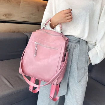 CHALLEN Women Backpack High Qulaity Female Backpack Style Bags Student Bag Vintage Larger Capacity Travel Black Backpack
CHALLEN Women Backpack High Qulaity Female Backpack Style Bags Student Bag Vintage Larger Capacity Travel Black Backpack