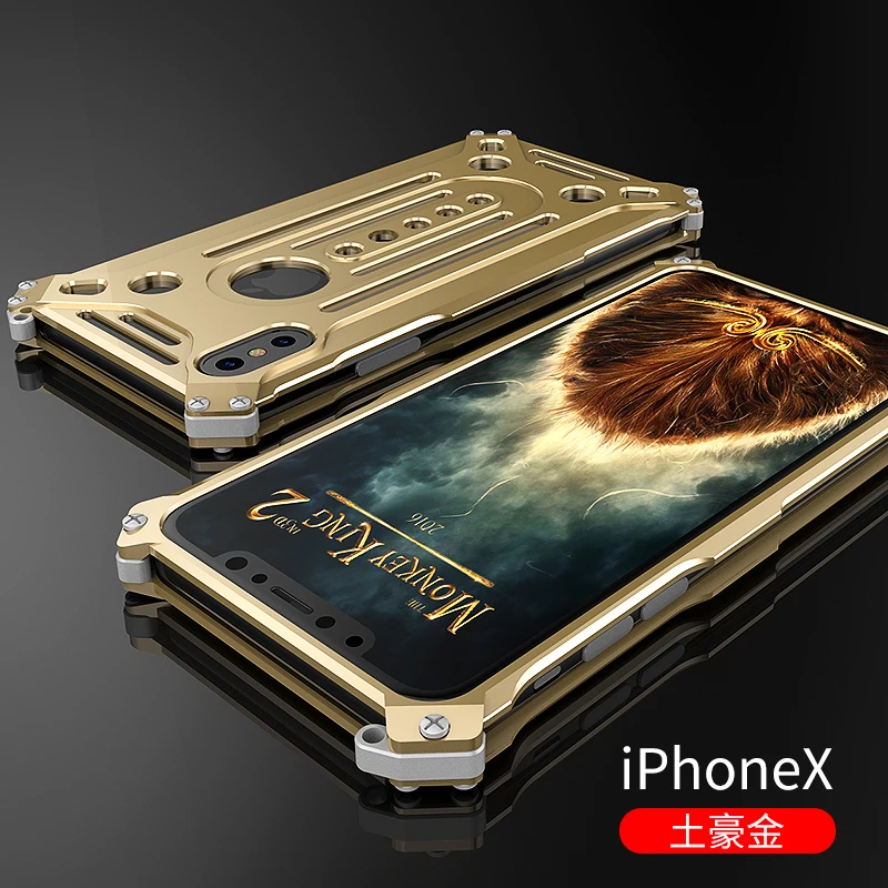 Protection Armor Iron Man Steel Metal Shockproof phone Case For iPhone 5 5S SE 6 6s Plus 7 7Plus 8 8 plus X Powerful cover case
Protection Armor Iron Man Steel Metal Shockproof phone Case For iPhone 5 5S SE 6 6s Plus 7 7Plus 8 8 plus X Powerful cover case