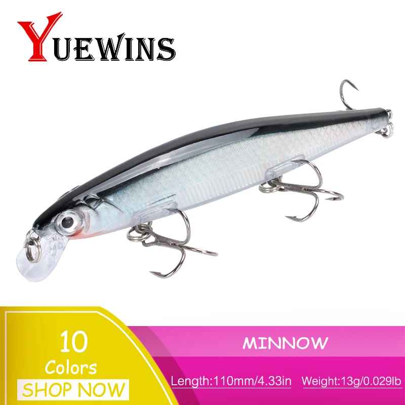 YUEWINS Minnow Fishing Lure isca artificial Crankbait 3 Hooks11cm 14.1g Laser Hard Bait Wobblers Carp fishing tackle TP1050
YUEWINS Minnow Fishing Lure isca artificial Crankbait 3 Hooks11cm 14.1g Laser Hard Bait Wobblers Carp fishing tackle TP1050