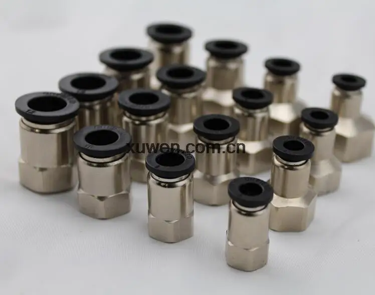 High quality 10pcs PCF6-03 6mm to 3/8" Pneumatic Connectors male straight one-touch fittings BSPT
High quality 10pcs PCF6-03 6mm to 3/8" Pneumatic Connectors male straight one-touch fittings BSPT