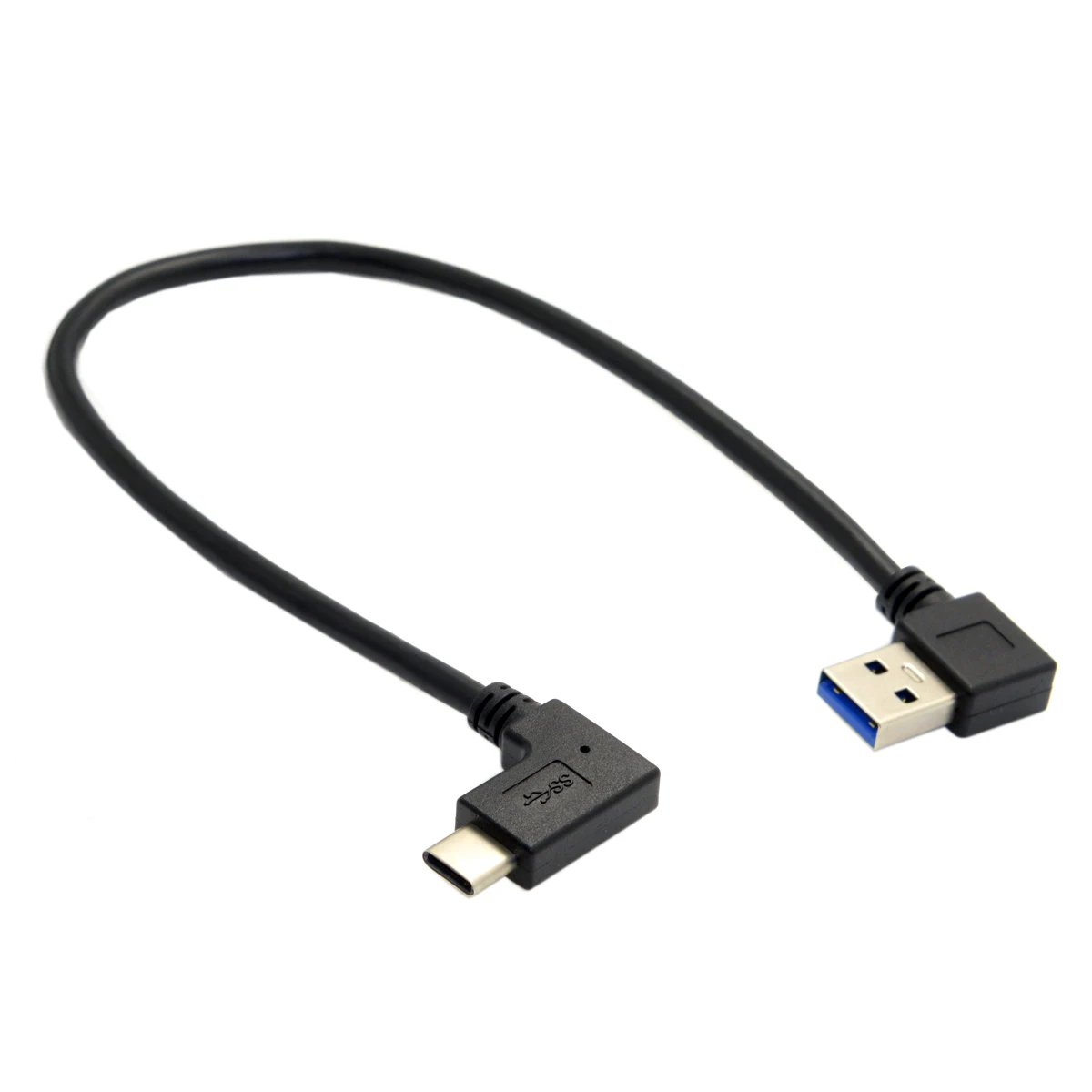 CYSM Reversible USB 3.1 USB-C Angled to 90 Degree Right Angled USB 3.0 Cable for Laptop & Tablet & Mobile Phone
CYSM Reversible USB 3.1 USB-C Angled to 90 Degree Right Angled USB 3.0 Cable for Laptop & Tablet & Mobile Phone