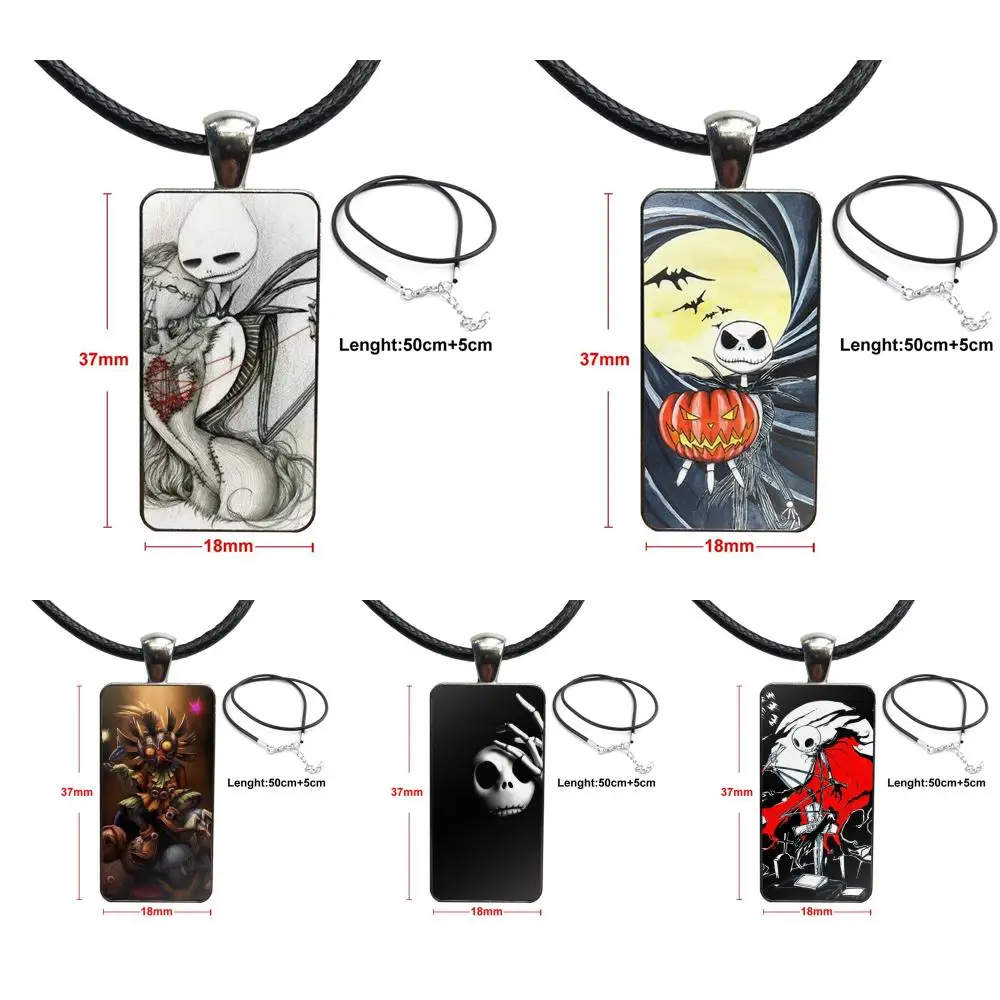 Halloween The Nightmare Before Christmas Jack Case Glass Cabochon Choker Pendant Rectangle Necklace Steel Color Jewelry
Halloween The Nightmare Before Christmas Jack Case Glass Cabochon Choker Pendant Rectangle Necklace Steel Color Jewelry