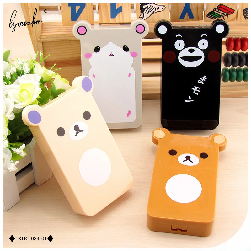 Lymouko Cartoon Cute Little Bear Large-capacity Applicability Contact Lens Case for Holder Women Eye Care Contact Lenses Box
Lymouko Cartoon Cute Little Bear Large-capacity Applicability Contact Lens Case for Holder Women Eye Care Contact Lenses Box