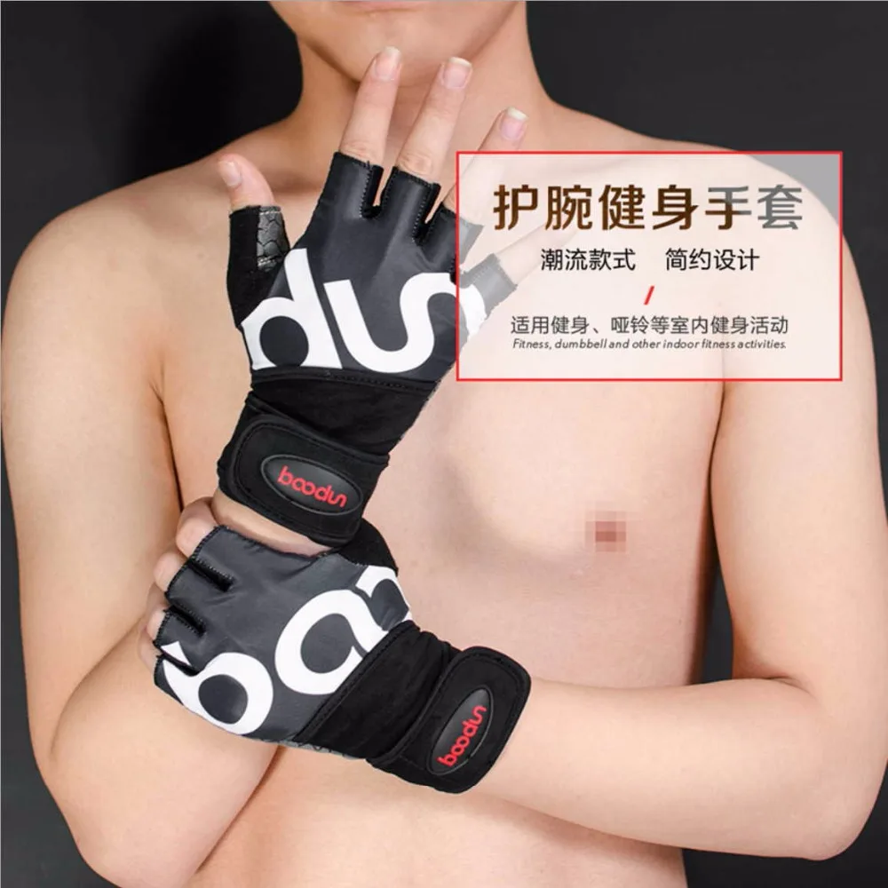 1 Pair Boodun Men 's Wrist Protection Weight Lifting Glove Anti Skid CrossFit Gym Fitness Gloves Compression Dumbbells Belts
1 Pair Boodun Men 's Wrist Protection Weight Lifting Glove Anti Skid CrossFit Gym Fitness Gloves Compression Dumbbells Belts