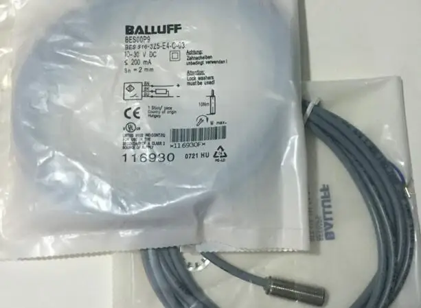 FREE SHIPPING 100% NEW BES 516-325-E4-C-03 Proximity Switch PNP Normally Open 10-30V Inductive Sensor
FREE SHIPPING 100% NEW BES 516-325-E4-C-03 Proximity Switch PNP Normally Open 10-30V Inductive Sensor