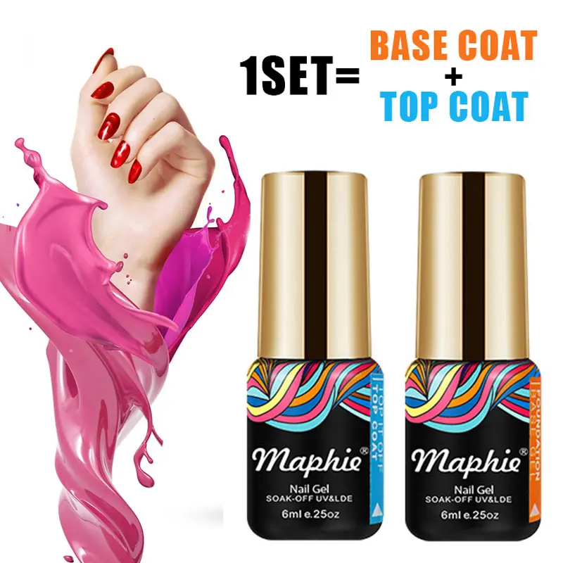 Maphie Long Lasting Base Coat Top Coat Nail Art Manicure Gel Polish Soak Off Semi Permanent Base Coat Foundations Gel Varnish
Maphie Long Lasting Base Coat Top Coat Nail Art Manicure Gel Polish Soak Off Semi Permanent Base Coat Foundations Gel Varnish