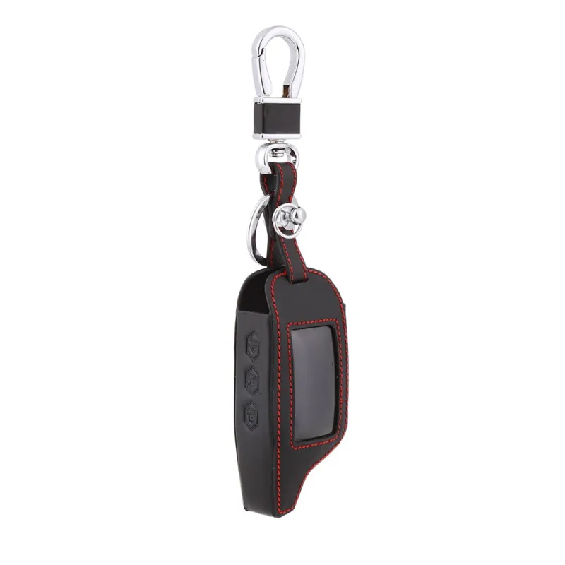 Case For Keychain Alarm A93 A63 Leather Car Alarm Remote Controller LCD Keychain Cover Car Accessories
Case For Keychain Alarm A93 A63 Leather Car Alarm Remote Controller LCD Keychain Cover Car Accessories