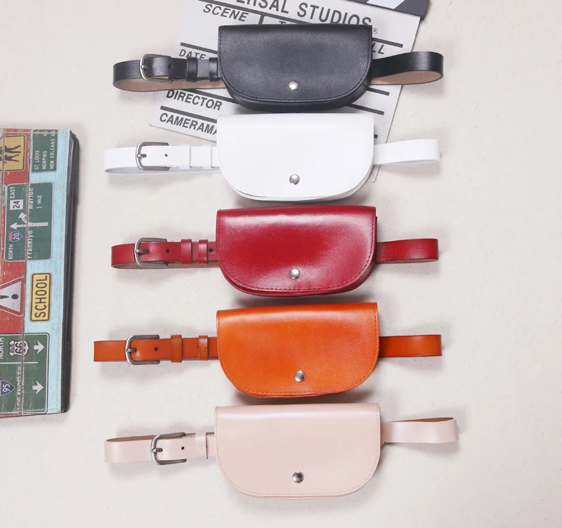 Women Genuine Cow Leather Waist Bag Fanny Pack Belt Pouch Half Round Female Waist Pack Fashion Ladies Chest Belly Hip Bum Bag
Women Genuine Cow Leather Waist Bag Fanny Pack Belt Pouch Half Round Female Waist Pack Fashion Ladies Chest Belly Hip Bum Bag