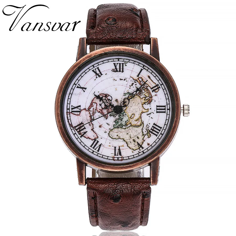 Vansvar Brand Fashion mini World Map leather Watch Casual Women Wristwatches Quartz Watch Relogio Feminino Gift Reloj Mujer Ff
Vansvar Brand Fashion mini World Map leather Watch Casual Women Wristwatches Quartz Watch Relogio Feminino Gift Reloj Mujer Ff