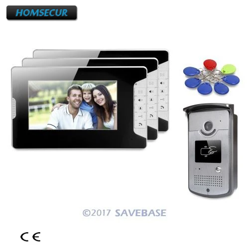 HOMSECUR 7inch Hands-free Video Door Phone Intercom System with Keyfobs Unlocking Camera
HOMSECUR 7inch Hands-free Video Door Phone Intercom System with Keyfobs Unlocking Camera