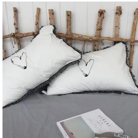 2Pcs piece 100% cotton bedding pillowcase Various colors Letter pink blue yellow white Letter pillowcover 48x74cm Good quality
2Pcs piece 100% cotton bedding pillowcase Various colors Letter pink blue yellow white Letter pillowcover 48x74cm Good quality