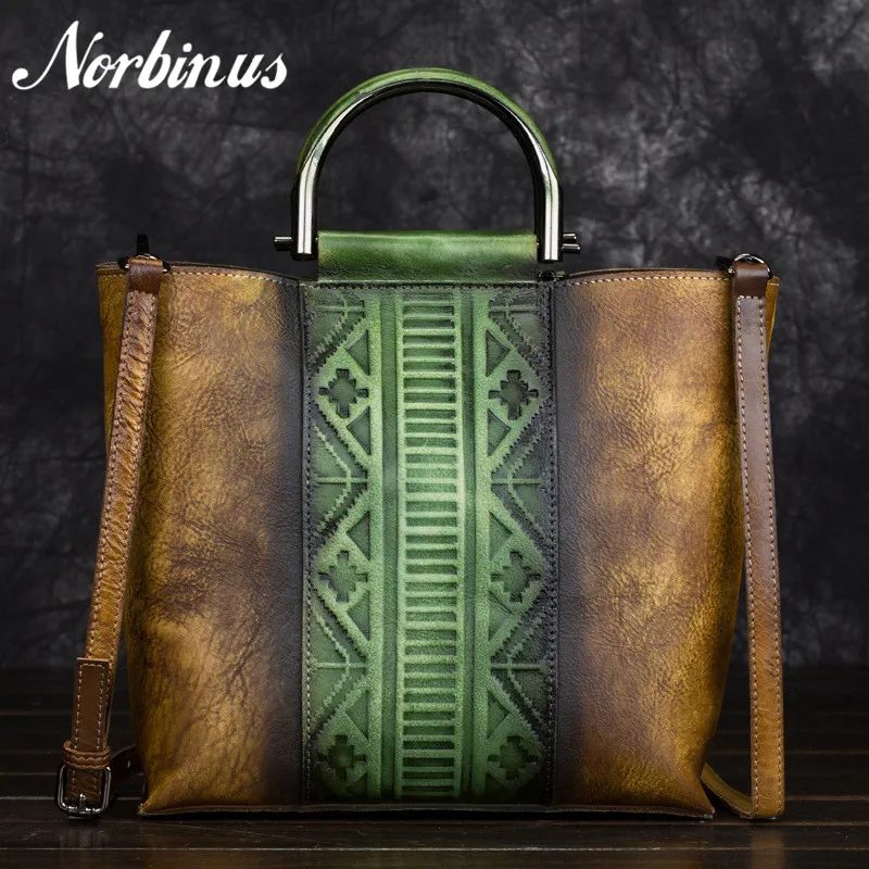 Norbinus Genuine Leather Women Bucket Bag Embossed Cowhide Messenger Shoulder Bag Crossbody Handbag Tote Ladies Top Handle Bags
Norbinus Genuine Leather Women Bucket Bag Embossed Cowhide Messenger Shoulder Bag Crossbody Handbag Tote Ladies Top Handle Bags
