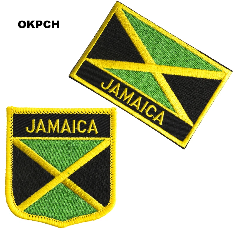 Jamaica Flag patches embroidered flag patches national flag patches Patches for Clothes DIY Decoration PT0197-2
Jamaica Flag patches embroidered flag patches national flag patches Patches for Clothes DIY Decoration PT0197-2