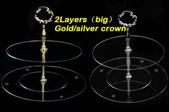 22.5cm 2layers Acrylic Circle Cupcake Party Wedding Cake Stand Handle Bronze With Gold Silver Crown Handle Free Shipping
22.5cm 2layers Acrylic Circle Cupcake Party Wedding Cake Stand Handle Bronze With Gold Silver Crown Handle Free Shipping