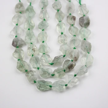 Faceted Natural Green Quartz Nugget Beads,Drilled Raw Crystal Chunks Beads for Earrings Bracelet Pendant Jewely
Faceted Natural Green Quartz Nugget Beads,Drilled Raw Crystal Chunks Beads for Earrings Bracelet Pendant Jewely