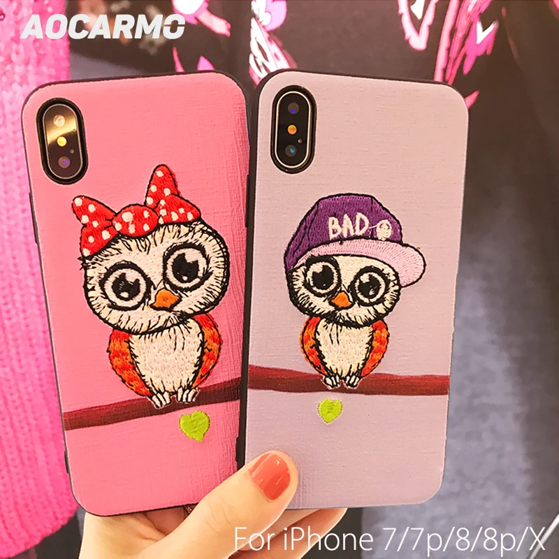 Knitting Bad Owl Case Color Silicone Back Cover Couple Phone Cases For iPhone 7 7Plus 8 8Plus X
Knitting Bad Owl Case Color Silicone Back Cover Couple Phone Cases For iPhone 7 7Plus 8 8Plus X