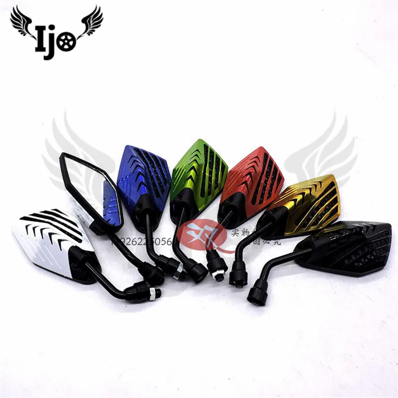 6 colors motorbike parts universal 10MM 8MM ATV moto side mirror for honda suzuki yamaha motorcycle rearview scooter mirror
6 colors motorbike parts universal 10MM 8MM ATV moto side mirror for honda suzuki yamaha motorcycle rearview scooter mirror