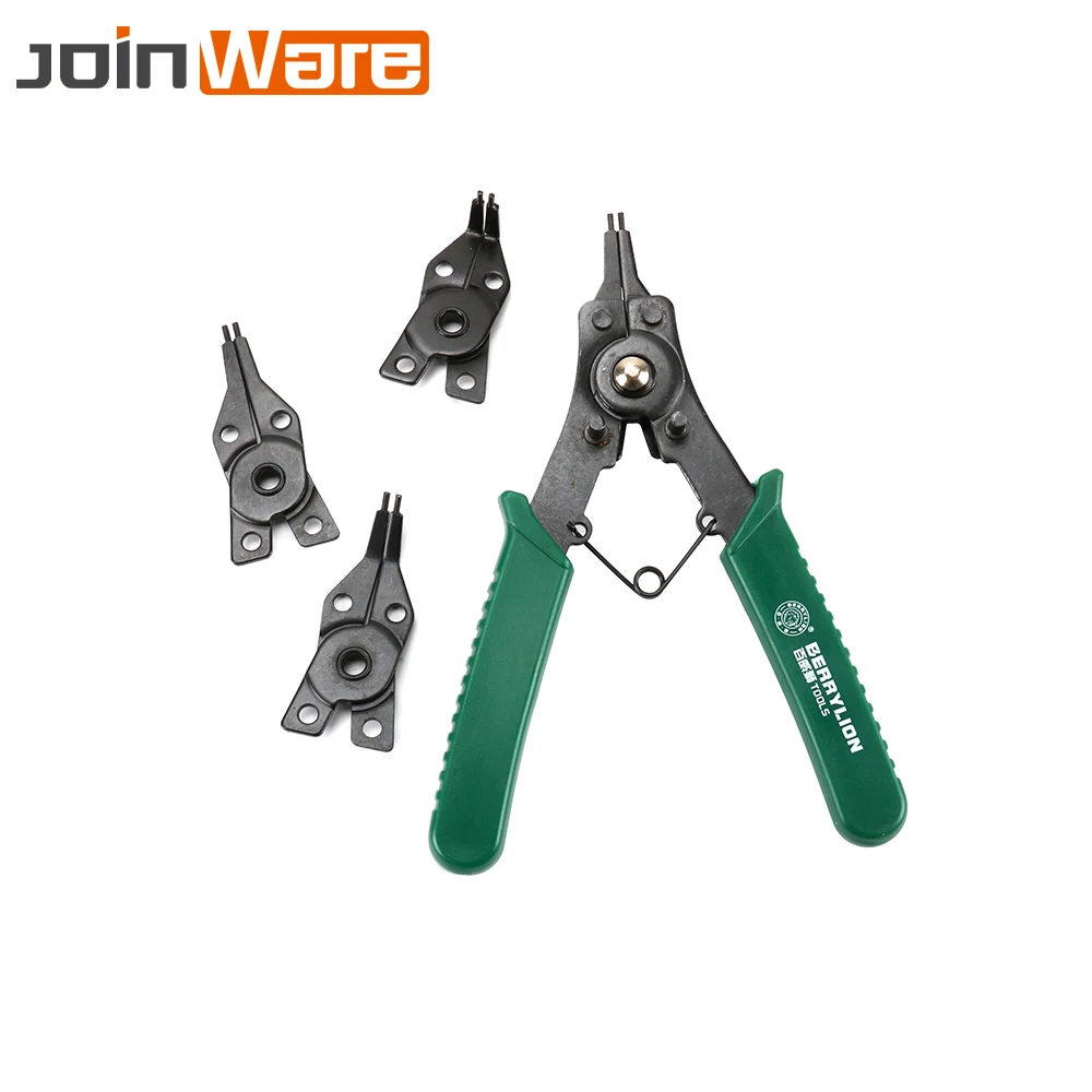 4 IN 1 160mm Multifunctional Snap Ring Pliers Multi Crimp Tool Internal External Ring Remover Retaining Circlip Pliers
4 IN 1 160mm Multifunctional Snap Ring Pliers Multi Crimp Tool Internal External Ring Remover Retaining Circlip Pliers